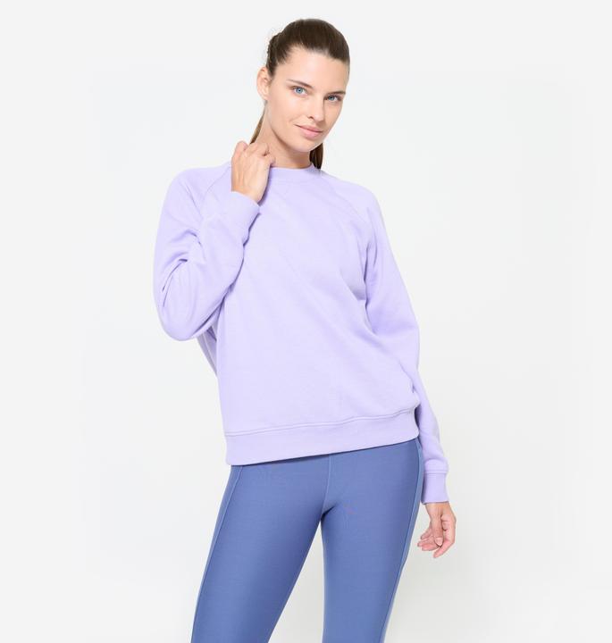 Domyos Sweatshirt Damen Baumwollgewebe - lavendel (S)