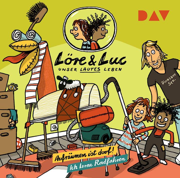 D.A.V. Löre & Luc 09 Aufräumen ist doof!/Ich lerne Radfahren (Johannes Disselhoff, Horst Klein, Jenny Alten, Ilja Richter, Ellis Drews, Lea Kalbhenn, Timmo Niesner, Moritz Frickel, Deutsch)