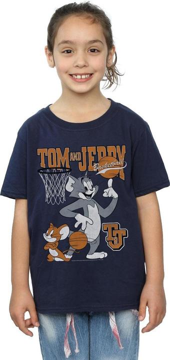 Image du produit Tom & Jerry - T-shirt SPINNING BASKETBALL - Fille (116)