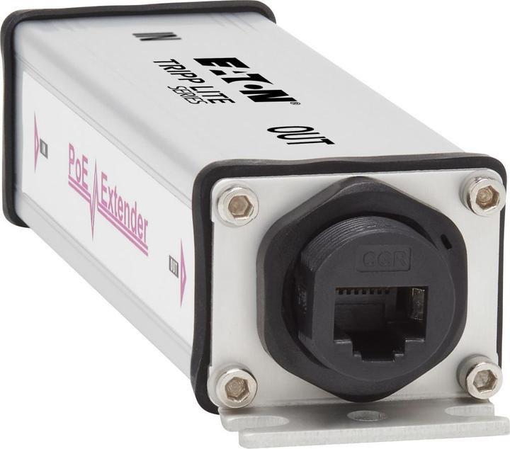 Produktbild Eaton Gigabit Ethernet PoE/PoE+ Extender Water Resistant Cat5e/6/6a IP65 IEEE 802.3at/af 3