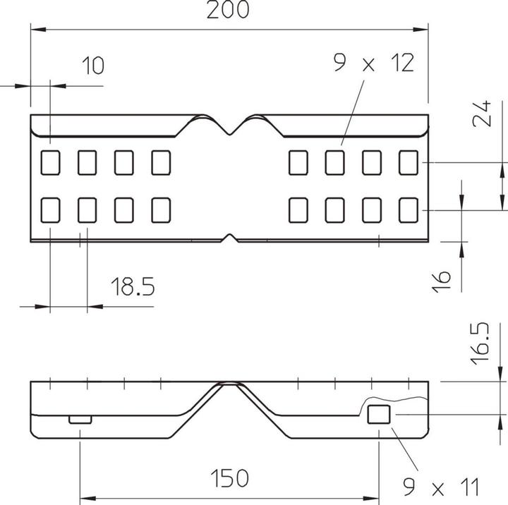 Immagine prodotto OBO Bettermann Connettore angolare LWVG 60 FS (Connettore angolare, 1 pz.)