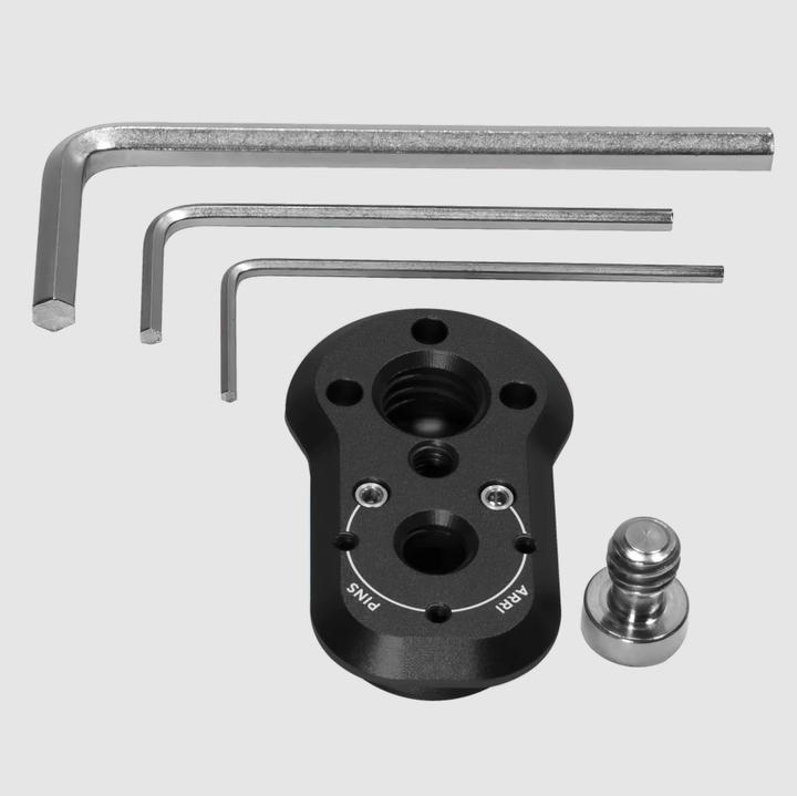 Actual product image Kondor Blue Mini Lock Quick Release Plates for Professional Camera Workflows (Male Plate Only)(Raven (Quick coupling plate)