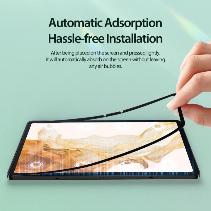 Produktbild Dux Ducis Naad Paperfeel Schutzfolie Tab S8/S7 - Schwarz (1 Stück, Galaxy Tab S7, Galaxy Tab S8)
