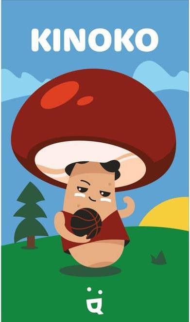 Actual product image Helvetiq Kinoko (Dutch, English, French, German, Italian, Spanish, 2 - 4 Players)