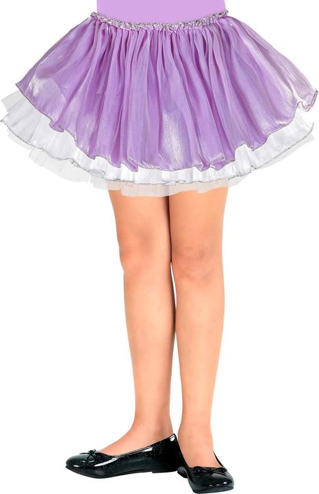 Image du produit Widmann BALLETTRÖCKCHEN AUS SATIN UND TÜLL - VIOLETT / WEISS 4 Schichten
