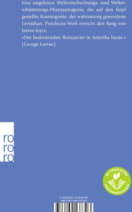 Produktbild V (Deutsch, Dietrich Stössel, Thomas Pynchon, Wulf Teichmann, 1994)