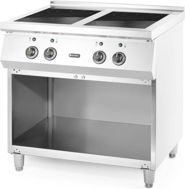 Actual product image Hendi Induction cooker with four burners 400V 17000W 800x700