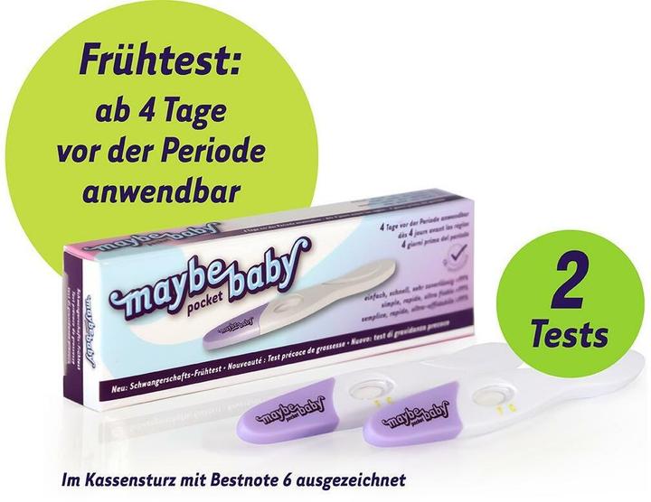 Image du produit maybe-baby Test de grossesse précoce (2x)