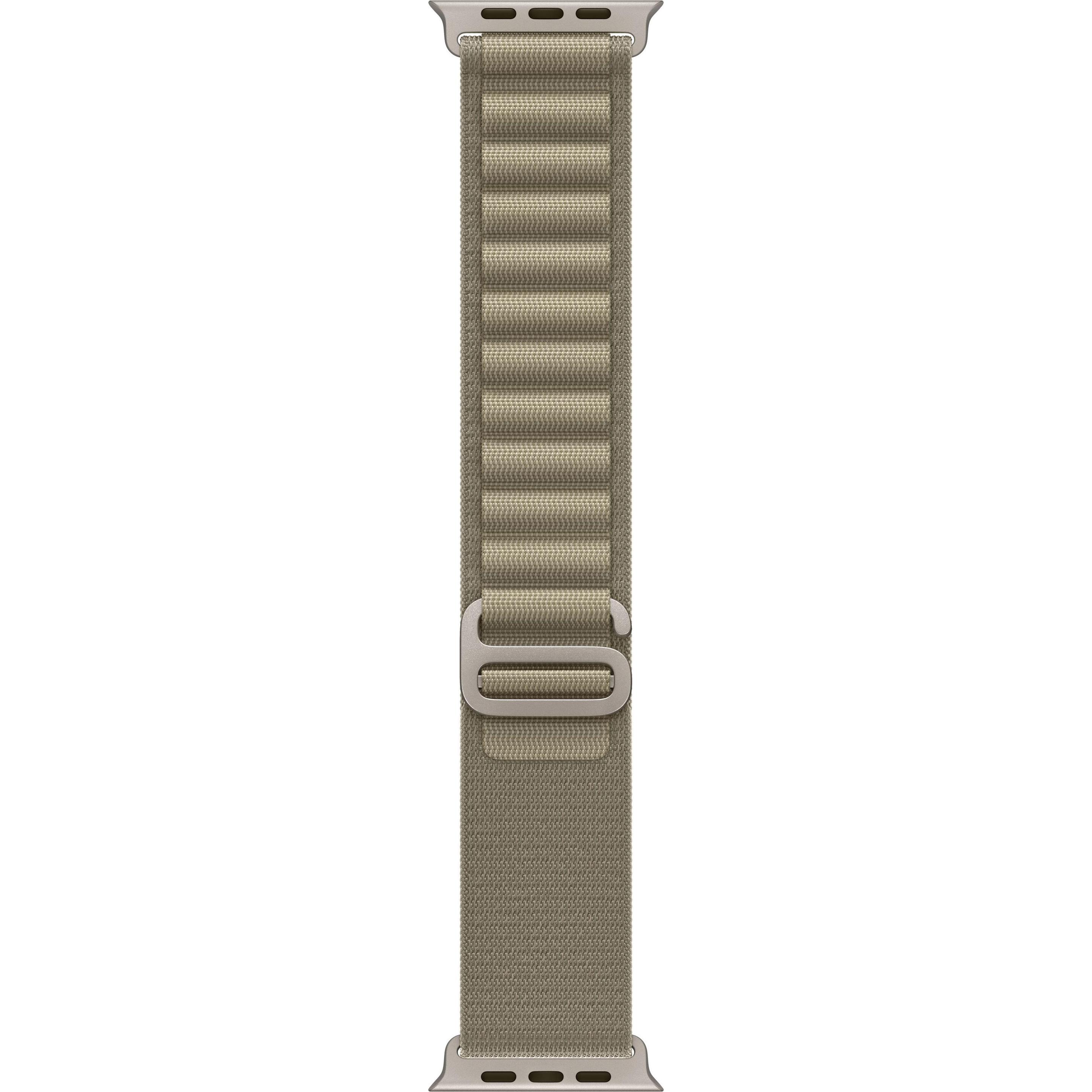 Apple Alpine Loop (49 mm, Kunststoff, Apple Watch Ultra 2), Uhrenarmband, Grün