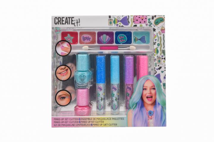 Immagine prodotto Canenco CREATE it! - Make-up Set - Glitzer - 7-teilig