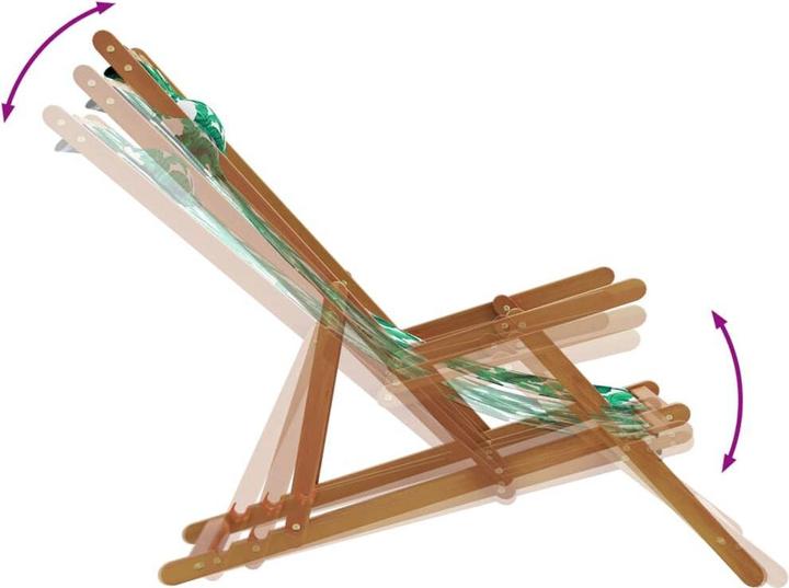 Produktbild vidaXL Strandstuhl