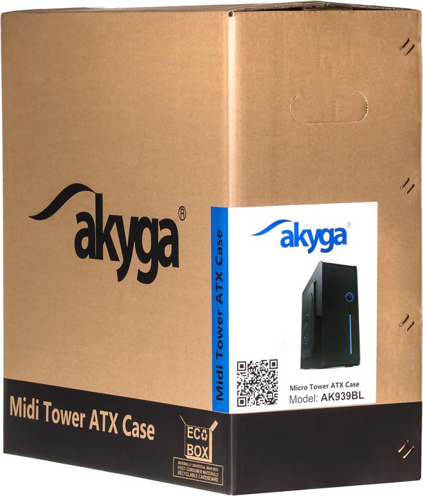 Produktbild Akyga AK939BL (ATX, Flex-ATX, mATX, Mini-ITX)