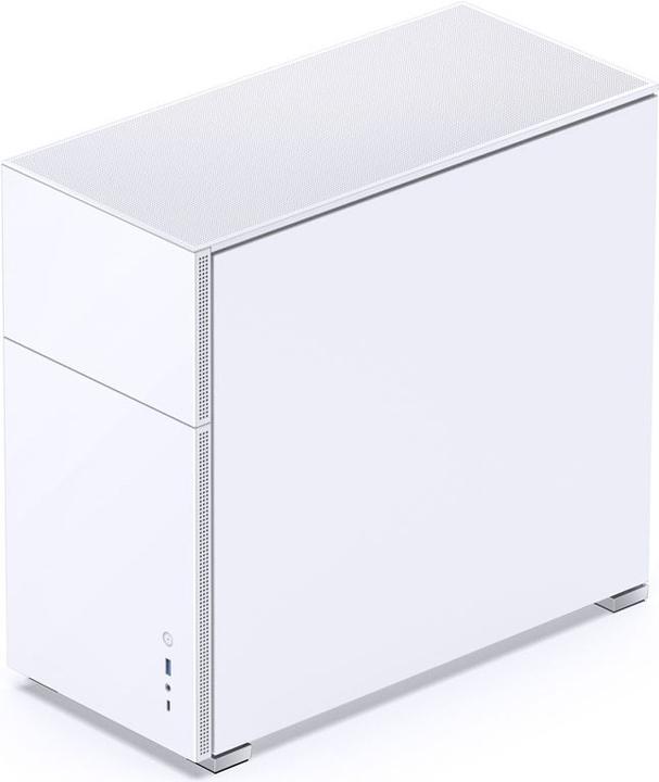 Actual product image Jonsbo D41 ATX case, tempered glass - white (ATX, mATX, Mini-ITX, DTX)