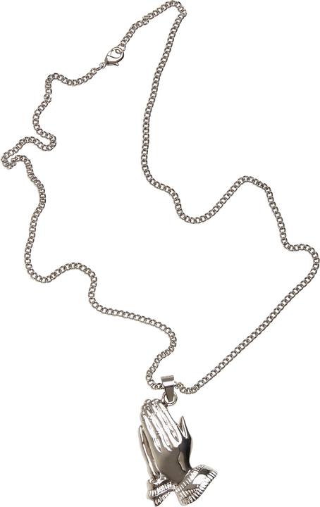 Produktbild Urban Classics Pray Hands Necklace (Array, Oberstoff 1: 60% Zink Legierung 40% Eisen)