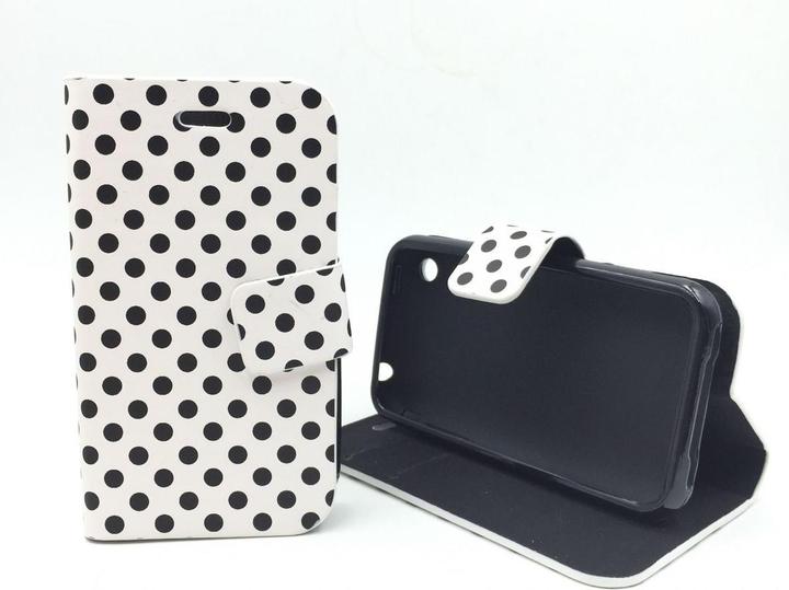 Produktbild König Design Schutzhülle Tasche (Flip Quer) für Handy Apple iPhone 3 / 3G / 3GS Weiss (Apple iPhone 3G, Apple iPhone 3GS)