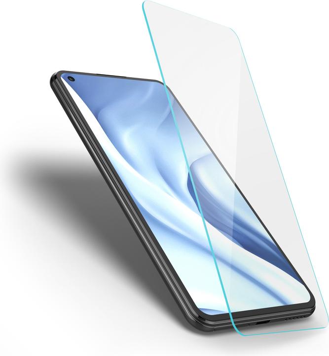 Actual product image Spigen Tempered glass GLAS. tR Slim Xiaomi Mi 11 Lite LTE/5G (PACK OF 2) (2 Piece, Xiaomi Mi 11 Lite)
