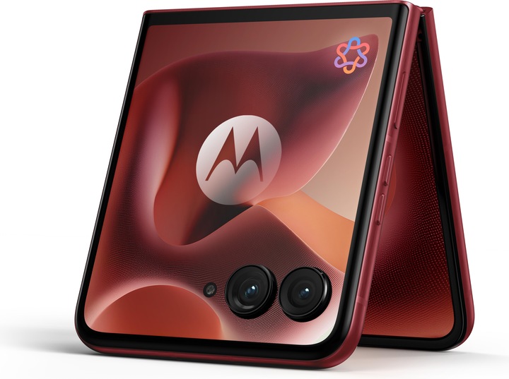 Actual product image Motorola Razr 60 Ultra (512 GB, Pantone Rio Red, 6.96", SIM + eSIM, 50 Mpx, 5G)