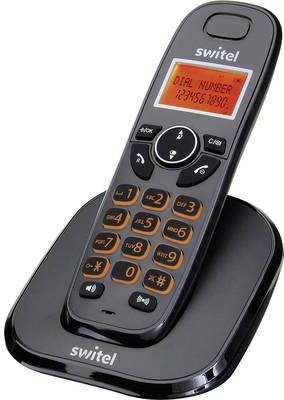 Produktbild Switel Single Schnurloses Telefon analog Freisprechen Schwarz