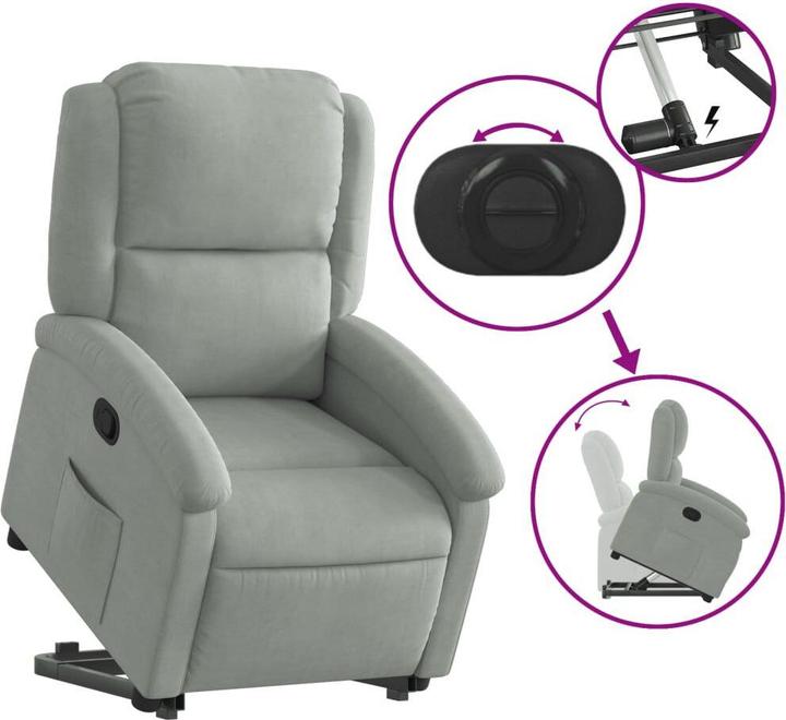 Actual product image vidaXL Relaxsessel mit Aufstehhilfe
