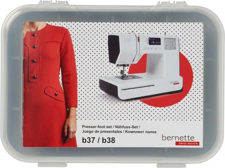 Produktbild Bernette Nähfuss - Set b37 / b38