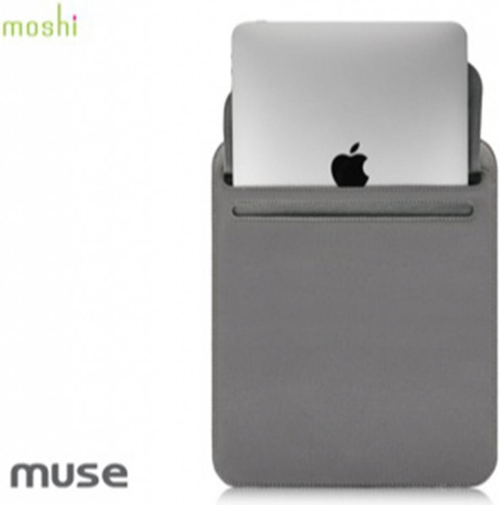 Produktbild Moshi Muse for iPad Falcon Gray (IPad Mini 4, iPad Air 2, iPad 4, iPad mini, IPad 3, iPad mini 3, iPad Air, IPad Mini 2, iPad, IPad 2)