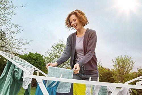 Actual product image Vileda Clothes dryer Solar, white (20 m)