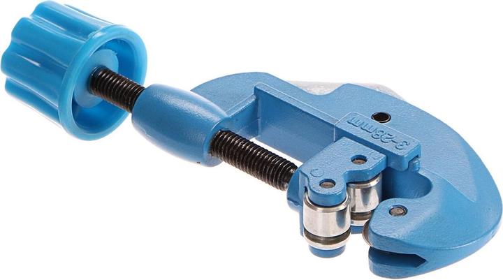 Actual product image GEKO Pipe cutter with deburring device, 3-28mm (28 mm)