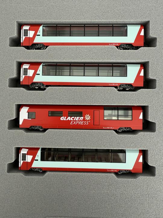 Immagine prodotto Kato Glacier Express Excellence Class Ergänzungsset 4 Wagen Spur N (Traccia N)