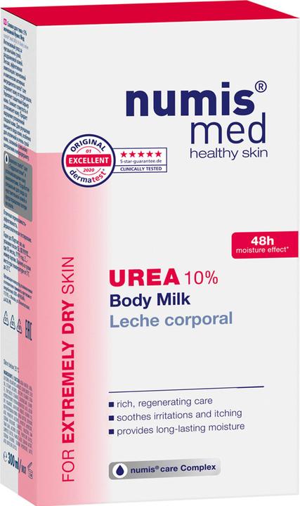 Actual product image Numis Med UREA 10% Body Milk (Body milk, 300 ml)