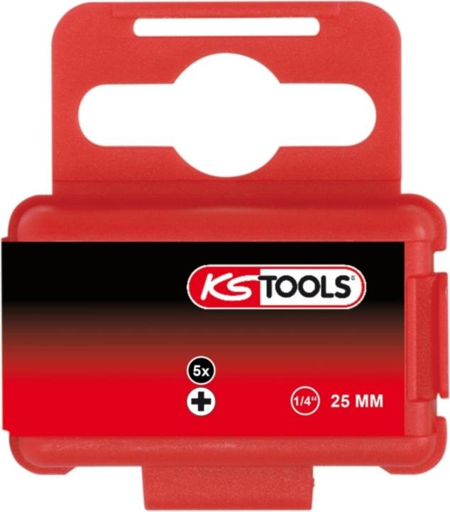 Produktbild KS Tools 1/4" TORSIONpower Bit, Länge 25 mm, PH (Kreuz sonstige)