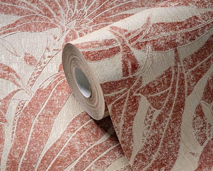 Productafbeelding AS Creation VINYLBEHANG VLIES BASIS 395013 BRUINE BLADEREN (12)