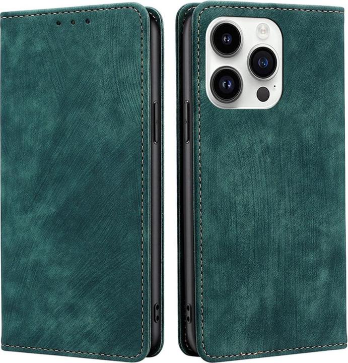 Image du produit Cover-Discount iPhone 15 Pro Max - étui avec bloqueur RFID vert (Apple iPhone 15 Pro Max)