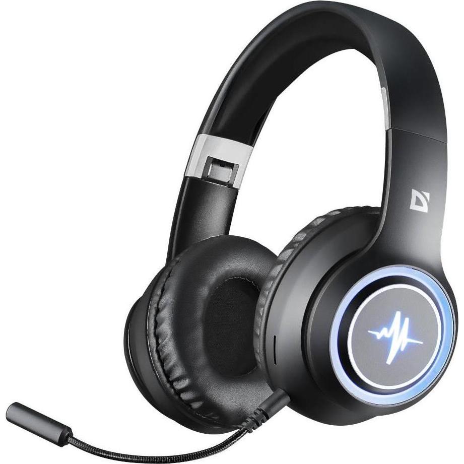 Defender FREEMOTION B571 Wireless Bluetooth Hintergrundbeleuchtung + MP3-Player + Mikrofon Kopfhörer (Kabellos), Kopfhör...