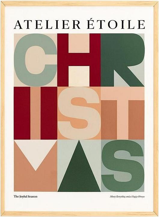 Actual product image Wallxpert Weihnachtsbild Christmas