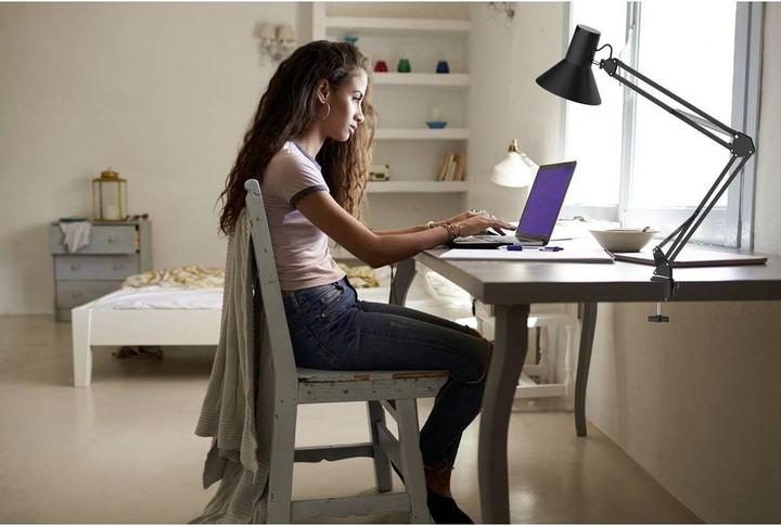 Actual product image Renkforce RF-5846468 LED clamp light 9 W black (900 lm)