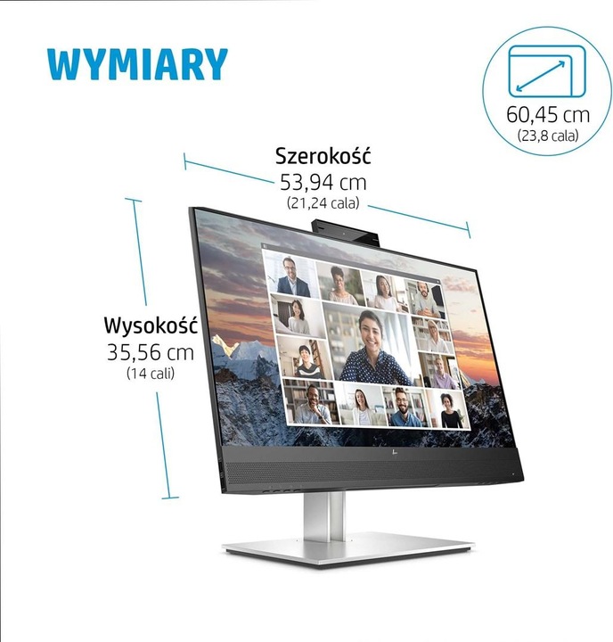 Image du produit HP E24m G4 (1920 x 1080 pixels, 23.80")