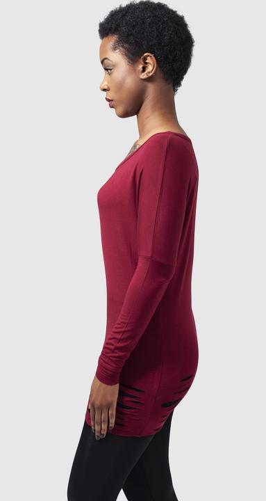 Produktbild Urban Classics Ladies Cutted Viscose L/S Tee (XS)