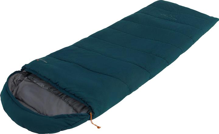 Easy Camp Schlafsack Raven I Square 2?C (petrol, Modell 2025) (220 cm)