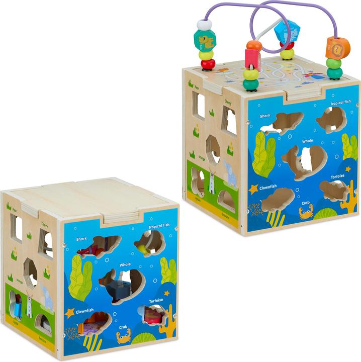 Actual product image Relaxdays Activity cube