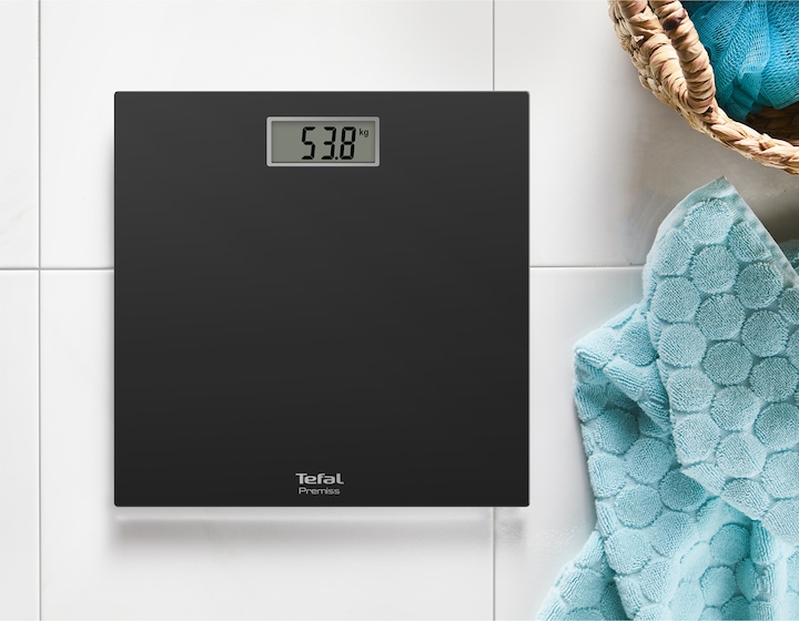 Immagine prodotto Tefal PP140 Bilancia elettronica quadrata nera (150 kg)
