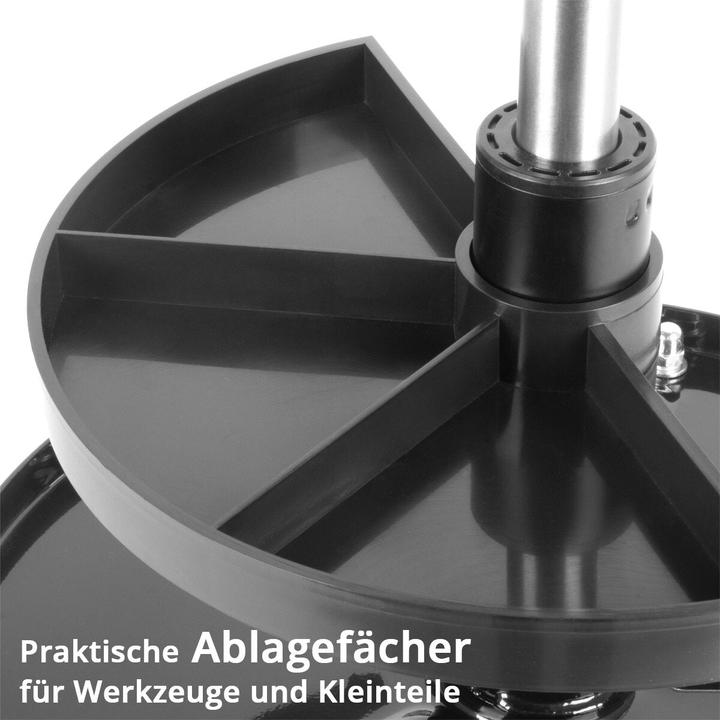 Produktbild Stahlwerk Werkstatthocker WRH-295 ST mit 130 kg Tragkraft Werkstattsitz (1 x)