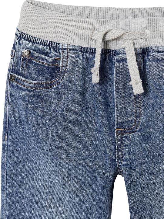 Actual product image Vertbaudet Die UNVERWÜSTLICHE, robuste Jungen Jeans mit Dehnbund WATERLESS (152)