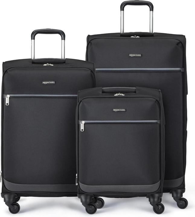 Amazon Set Valigie Cabina Rotelle Morbide (77 l)