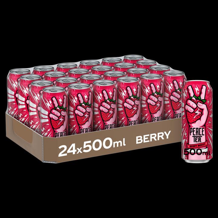 Actual product image Peace Tea Berry Boost (24 x 50 cl)