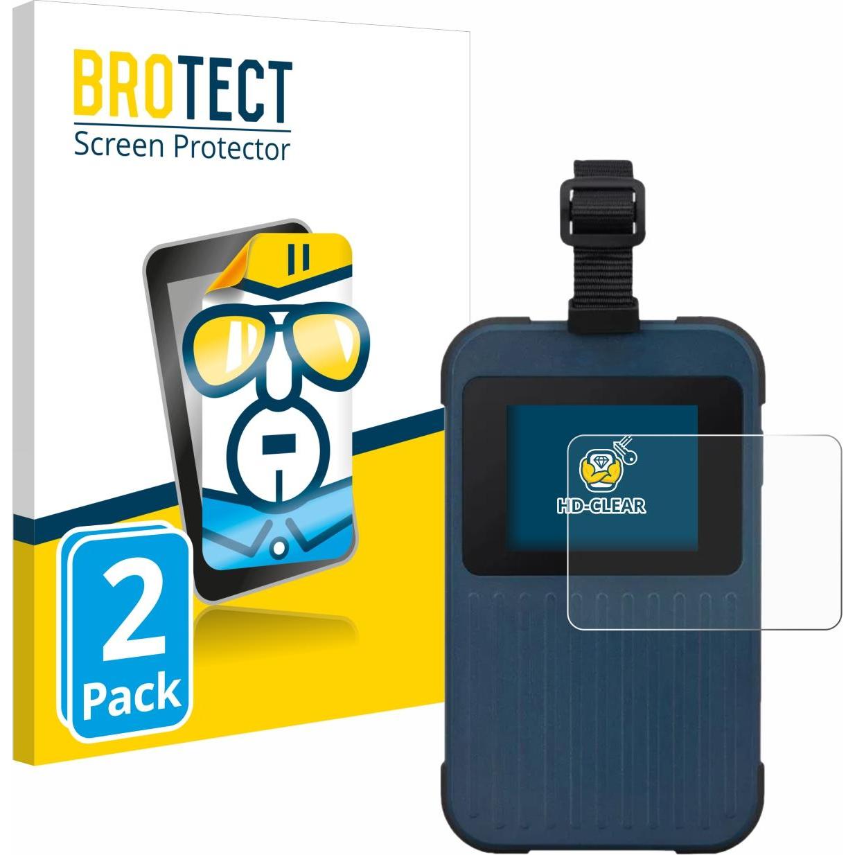 Thumbnail - BROTECT Schutzfolie Displayschutz Klar, Smartwatch Schutzfolie, Transparent