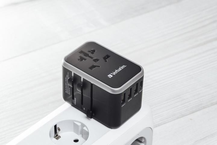 Actual product image Verbatim Universal Travel Adapter