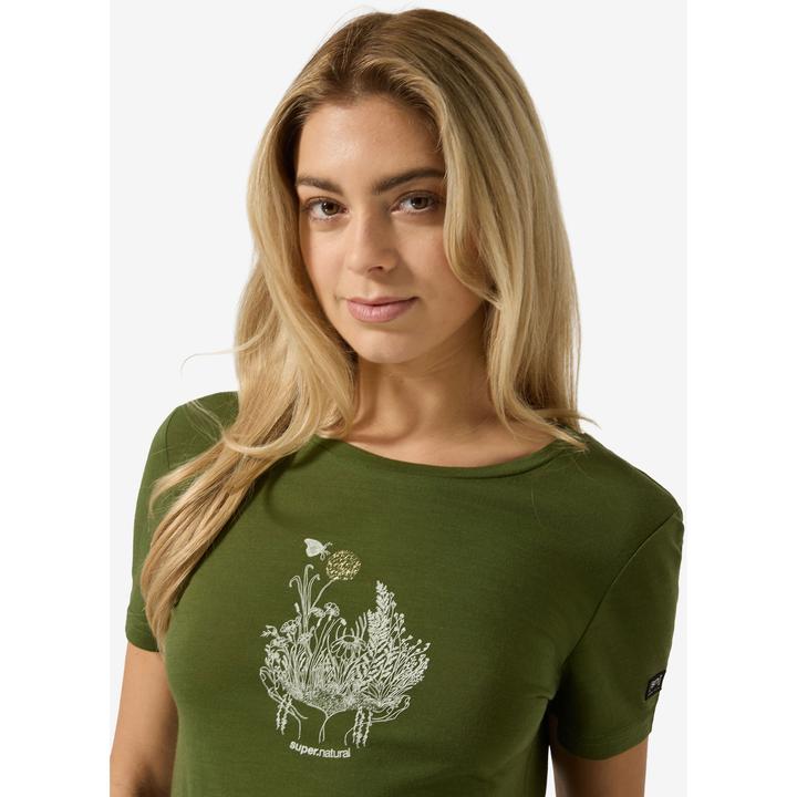 Actual product image Super Natural W Flowerhands Tee (M)