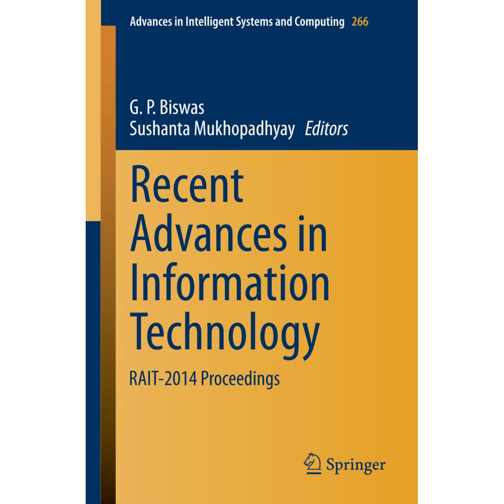 Recent Advances in Information Technology, Fachbücher von G. P. Biswas, Sushanta Mukhopadhyay