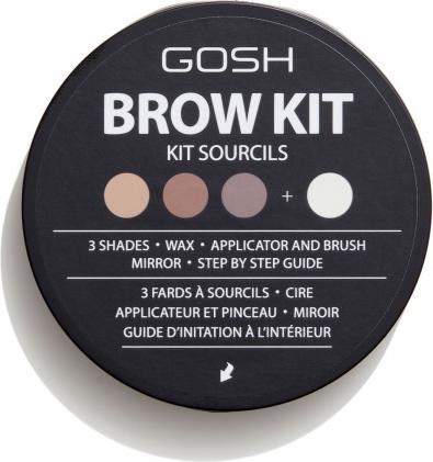 Actual product image Gosh Brow Kit (Black)