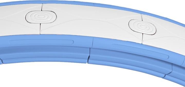 Immagine prodotto SportNow Hula Hoop Kunststoff, Metallsand Hellblau (1300 g)